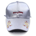 Customize Satin Hats Women Sun Hats Embroidered Logo